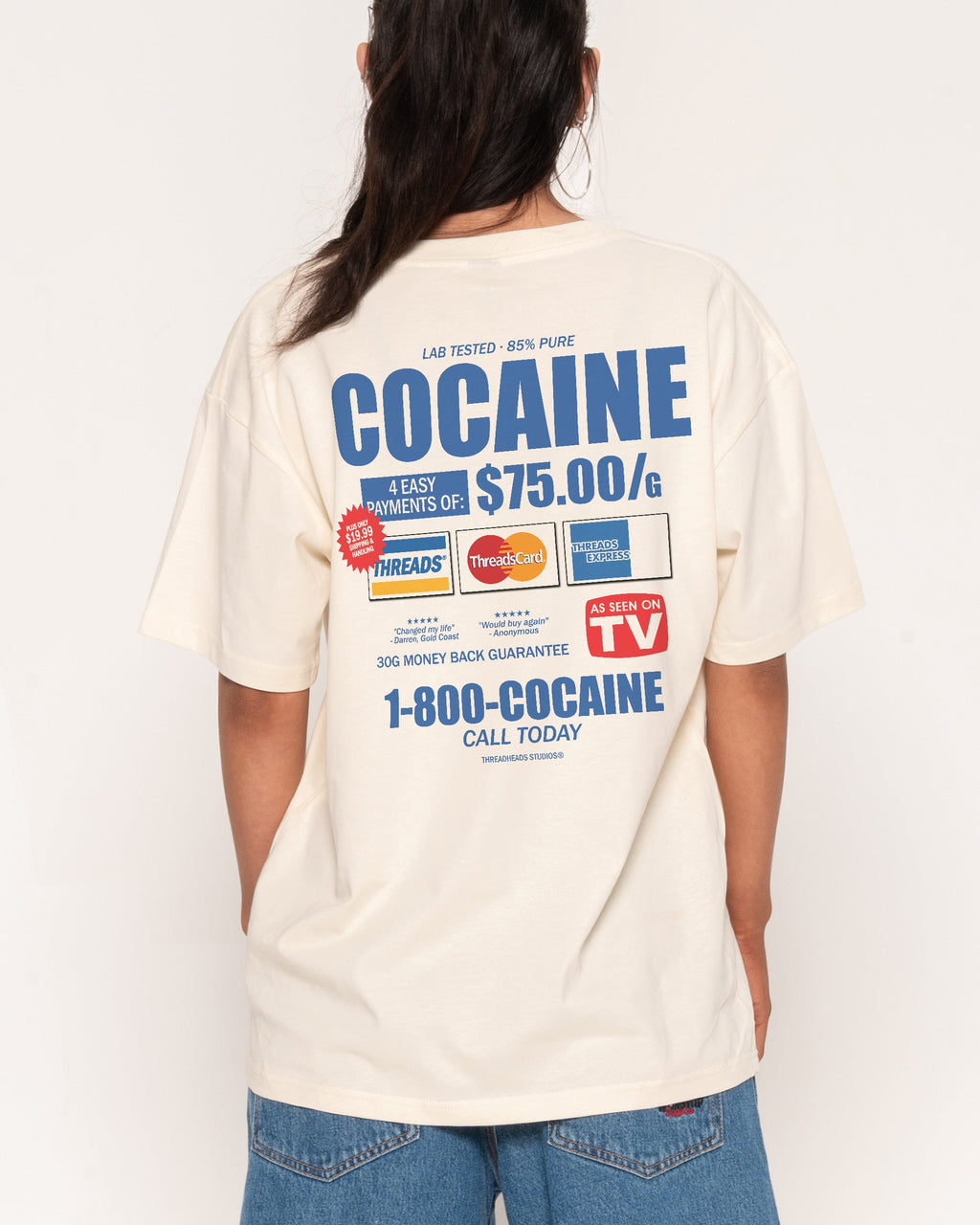1-800-Cocaine T-Shirt product image 7