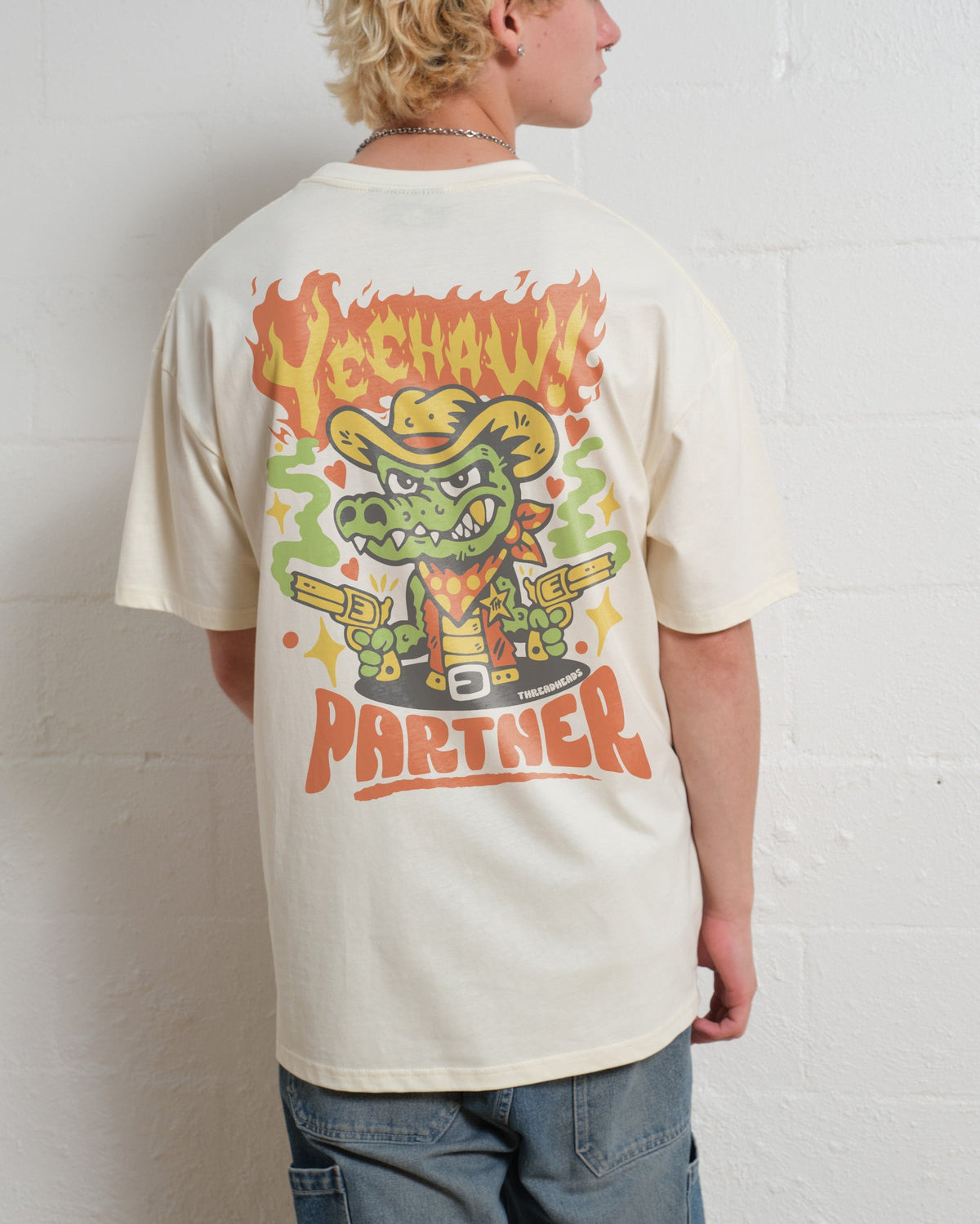 Yee Haw Crocodile T-Shirt product image 3