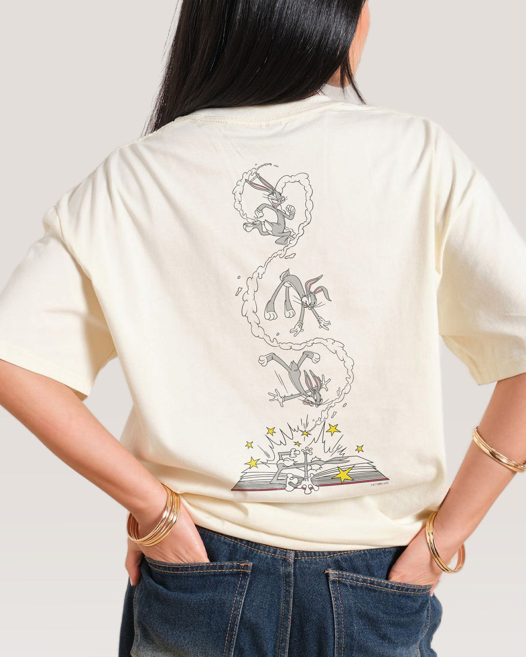 Bugs Bunny Book Crash T-Shirt product image 5