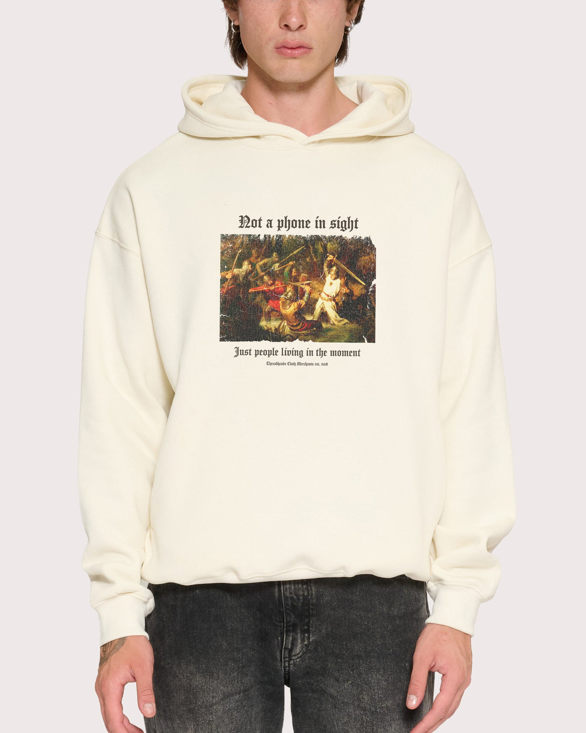 Not a Phone in Sight Hoodie product image 3
