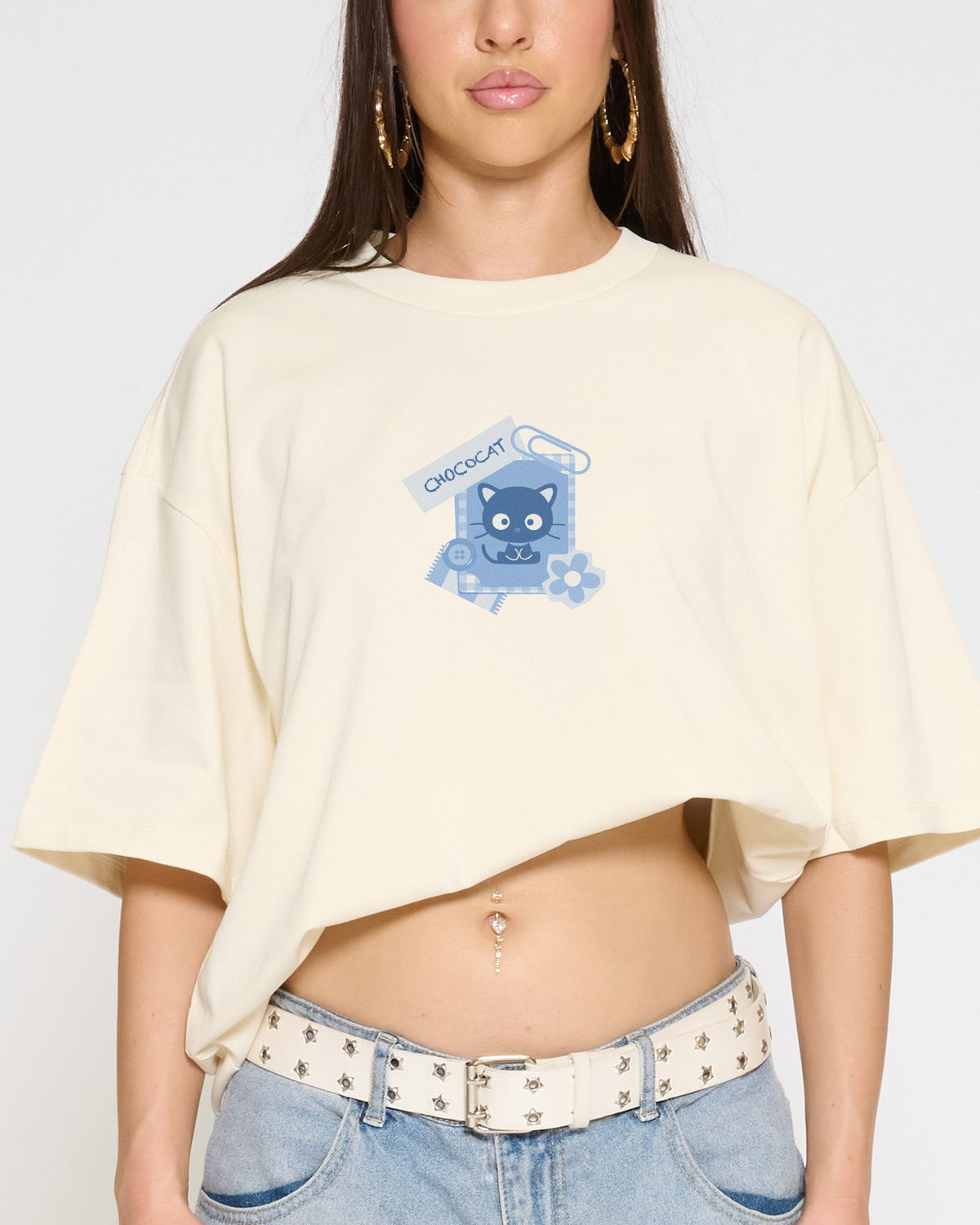Chococat Scrapbook Oversized Tee product image 2
