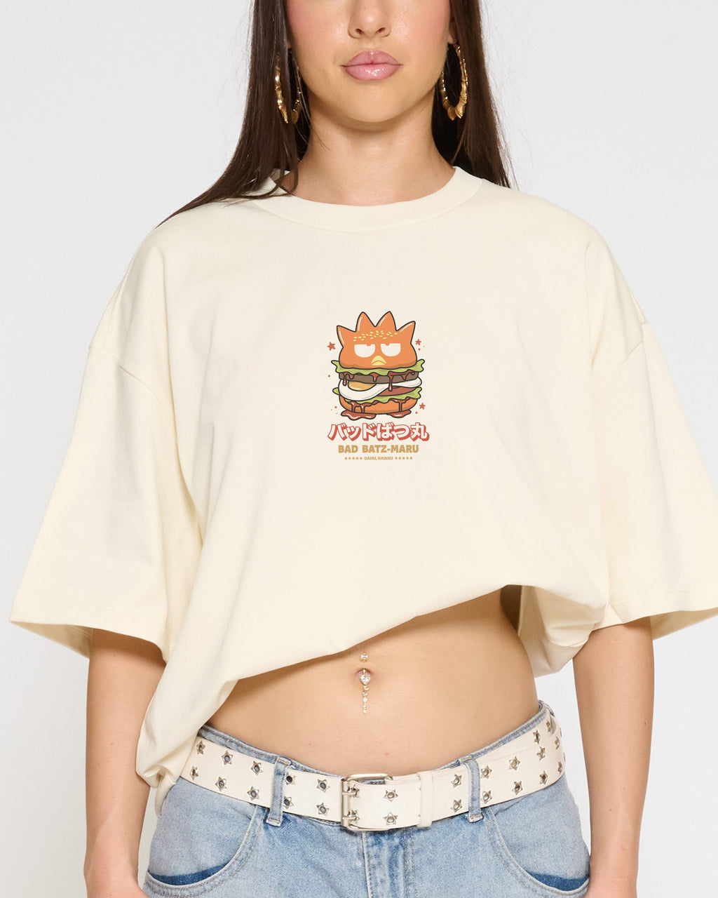 Bad Badtz-Maru Burger Oversized Tee product image 11