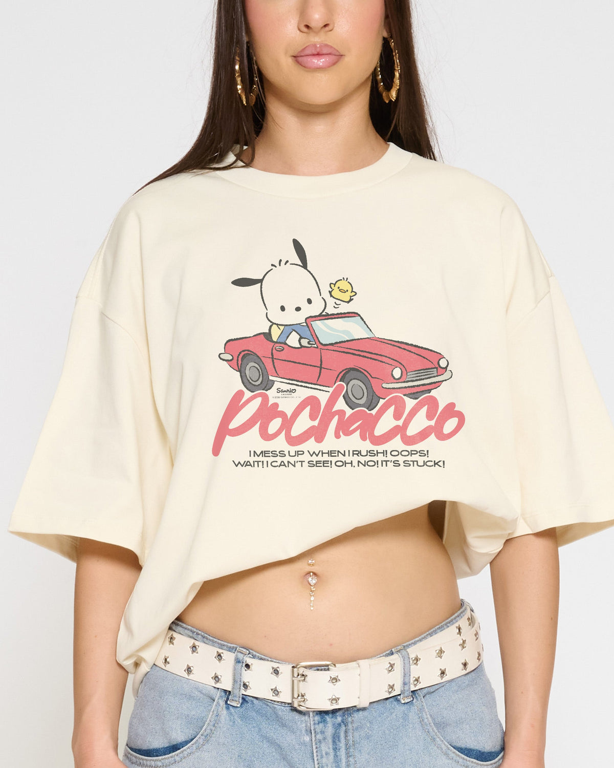 Pochacco Peak Hour Oversized Tee product image 5