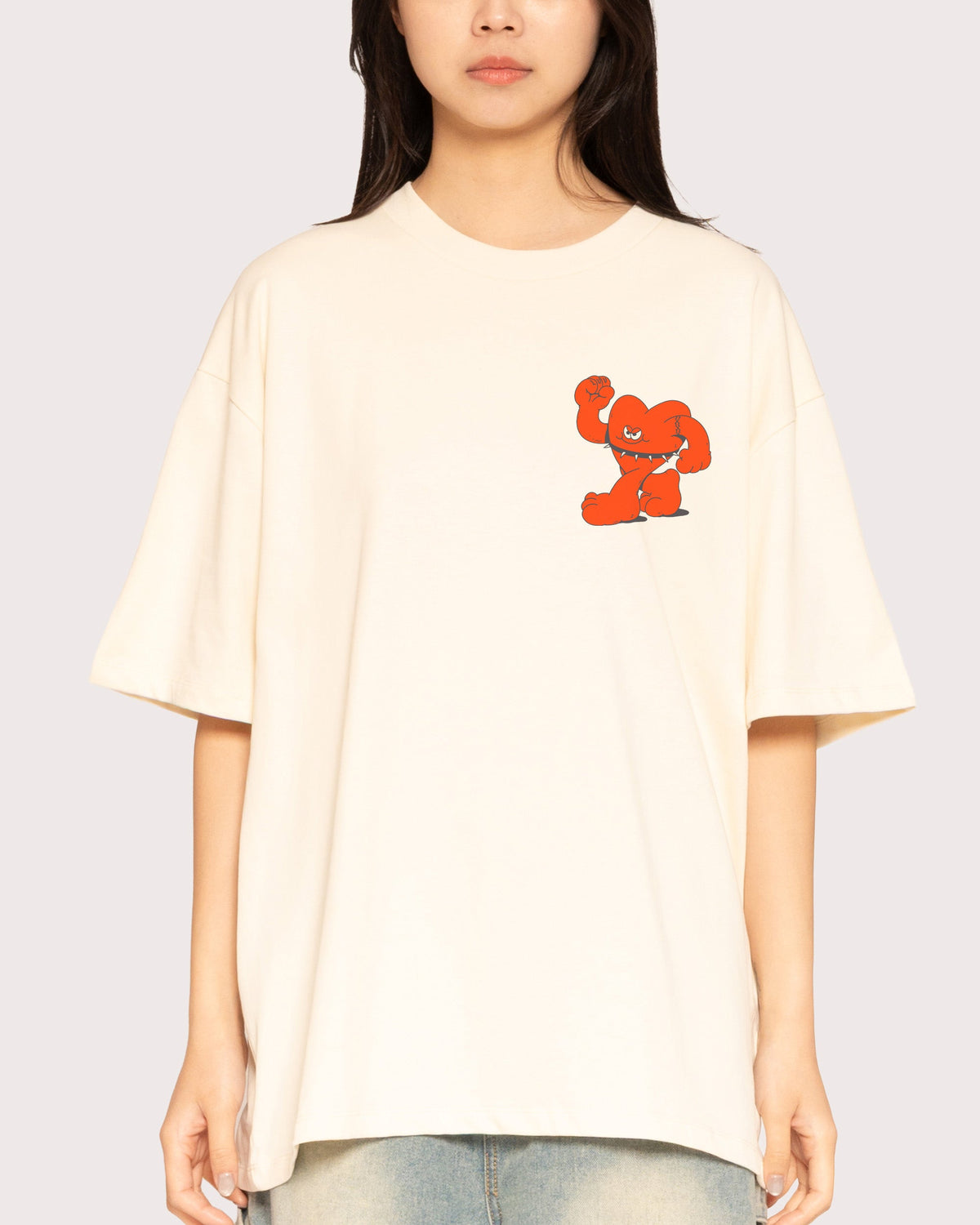 Hardcore Heartcore Oversized Tee product image 8