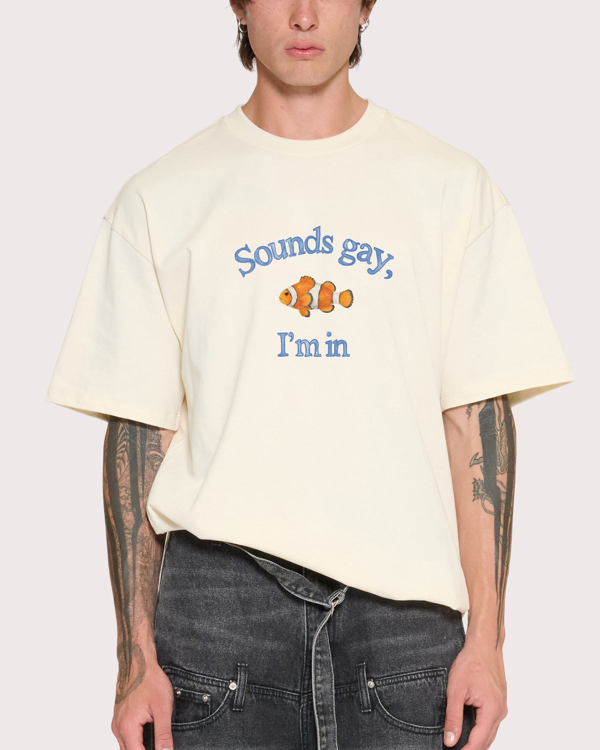 Sounds Gay, I'm In Oversized Tee product image 3