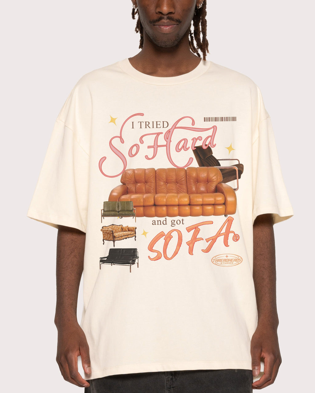 I Tried So Hard and Got Sofa Oversized Tee product image 3