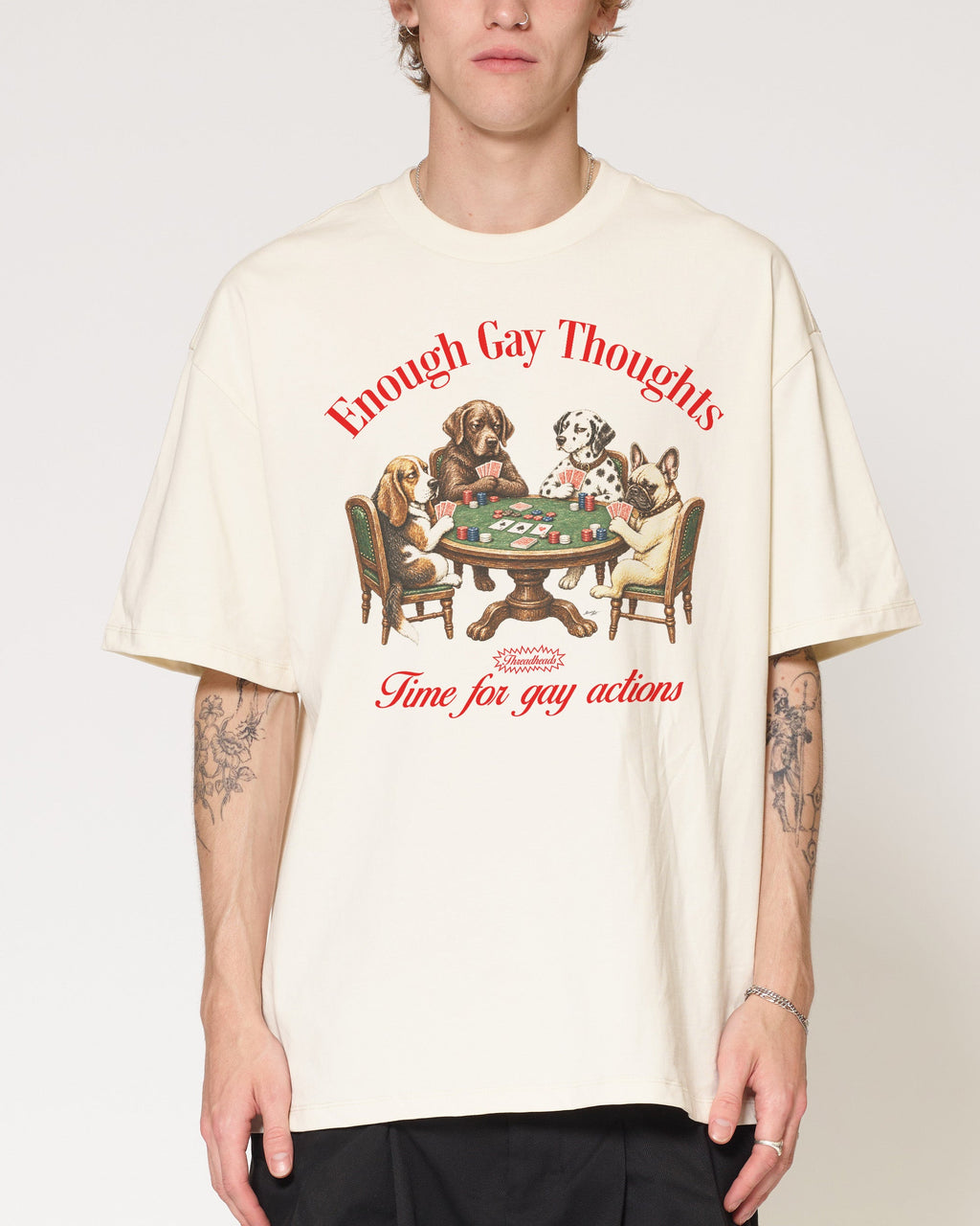 Enough Gay Thoughts Oversized Tee product image 1
