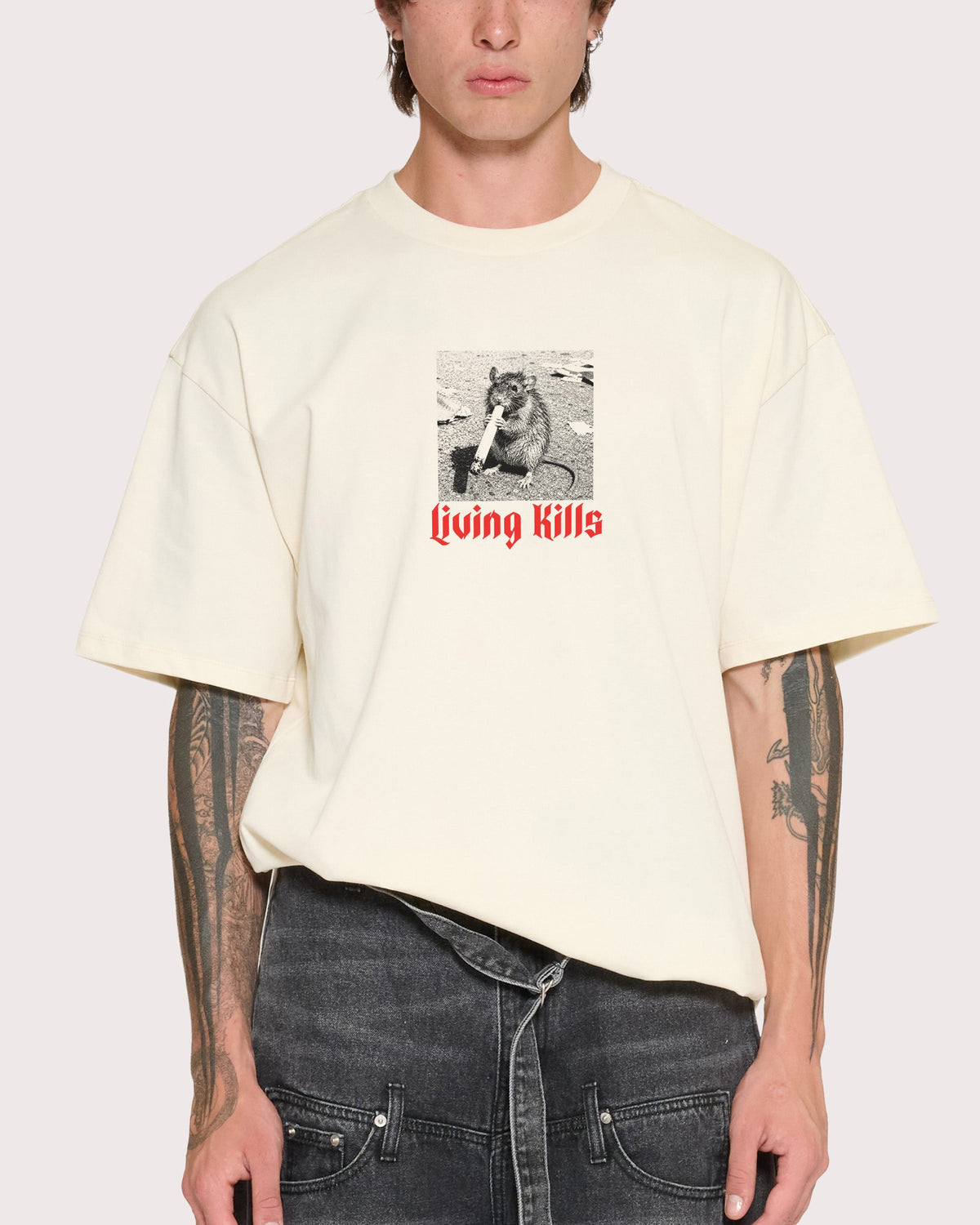 Living Kills Oversized Tee product image 5