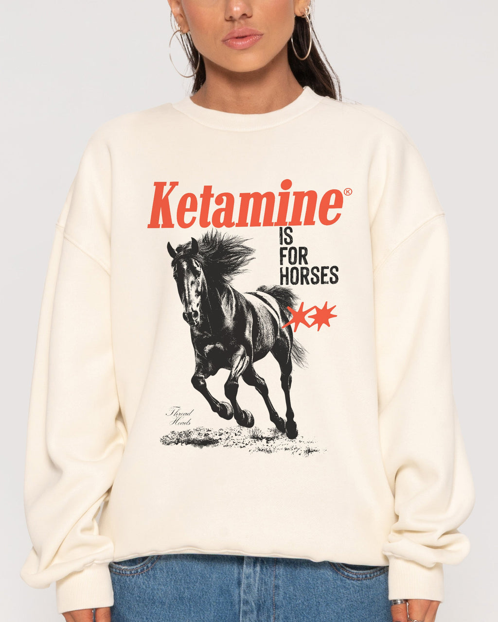 Ketamine is for Horses Sweatshirt product image 3