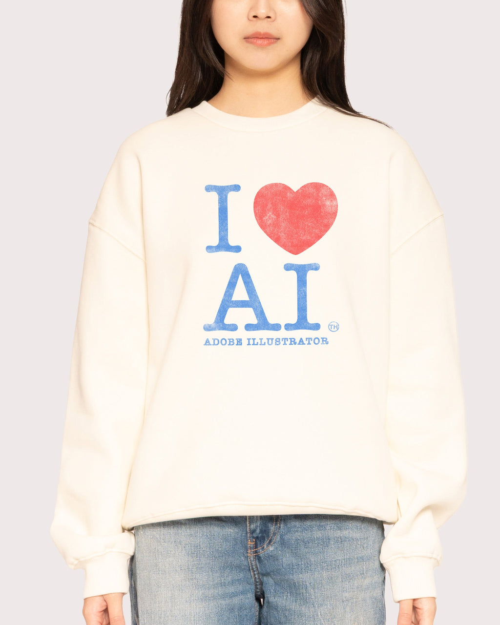 I Love AI Sweatshirt product image 3