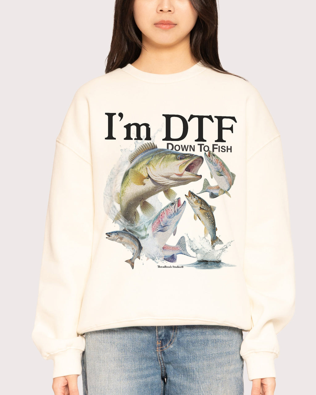 I’m DTF Sweatshirt product image 3