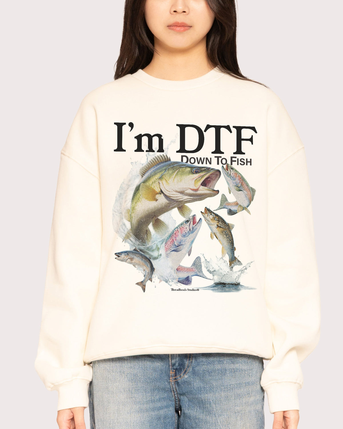 I’m DTF Sweatshirt product image 3
