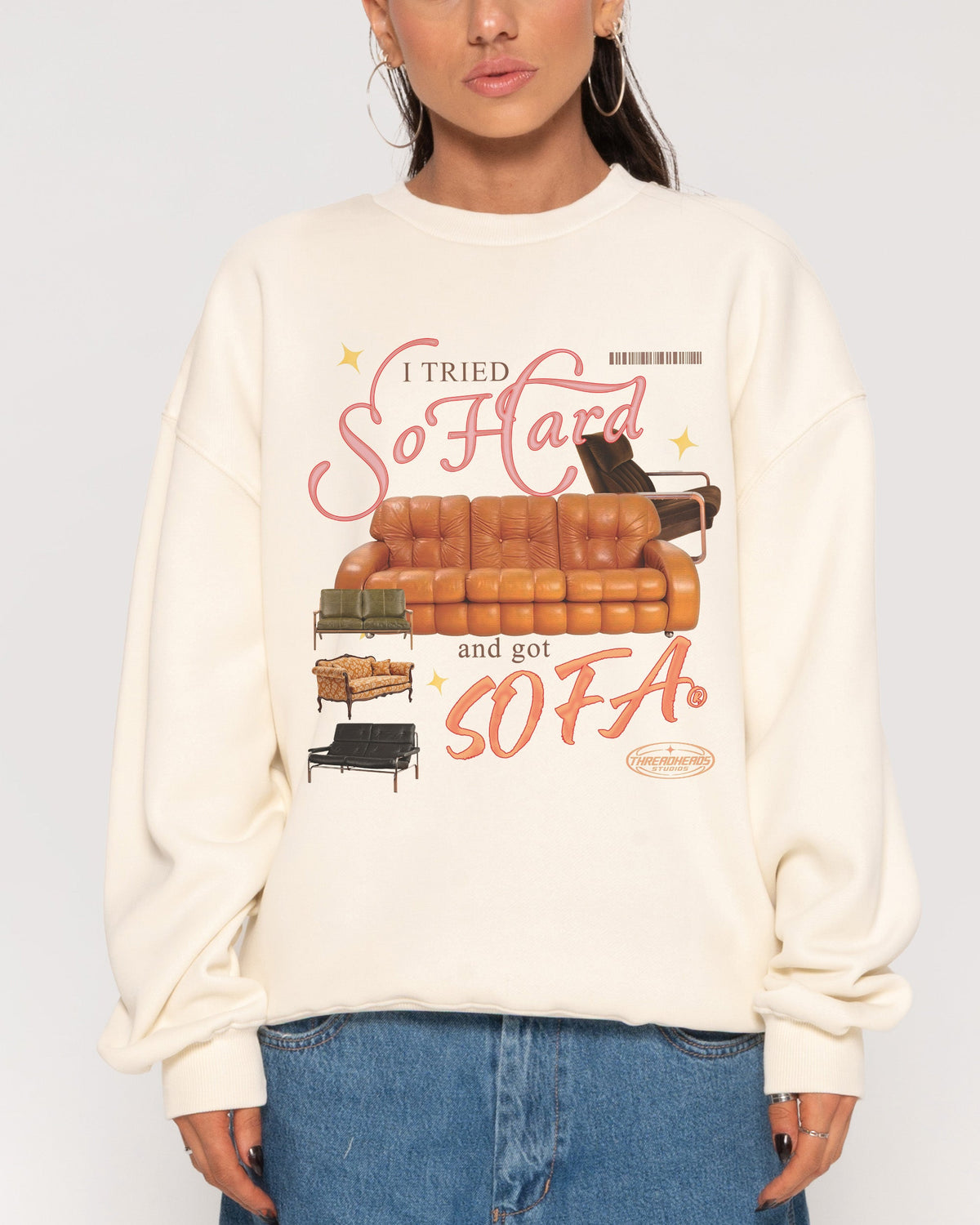 I Tried So Hard and Got Sofa Sweatshirt product image 3