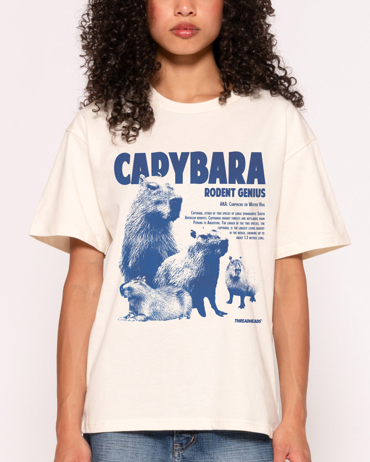 Capybara Rodent Genius T-Shirt product image 4