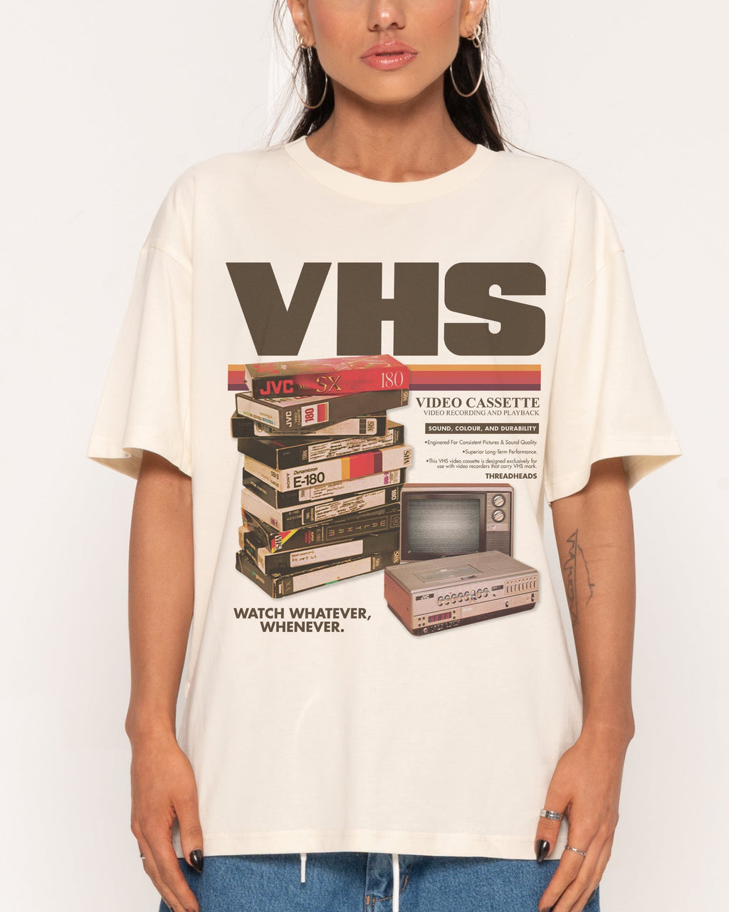 Vintage VHS Tapes T-Shirt product image 6