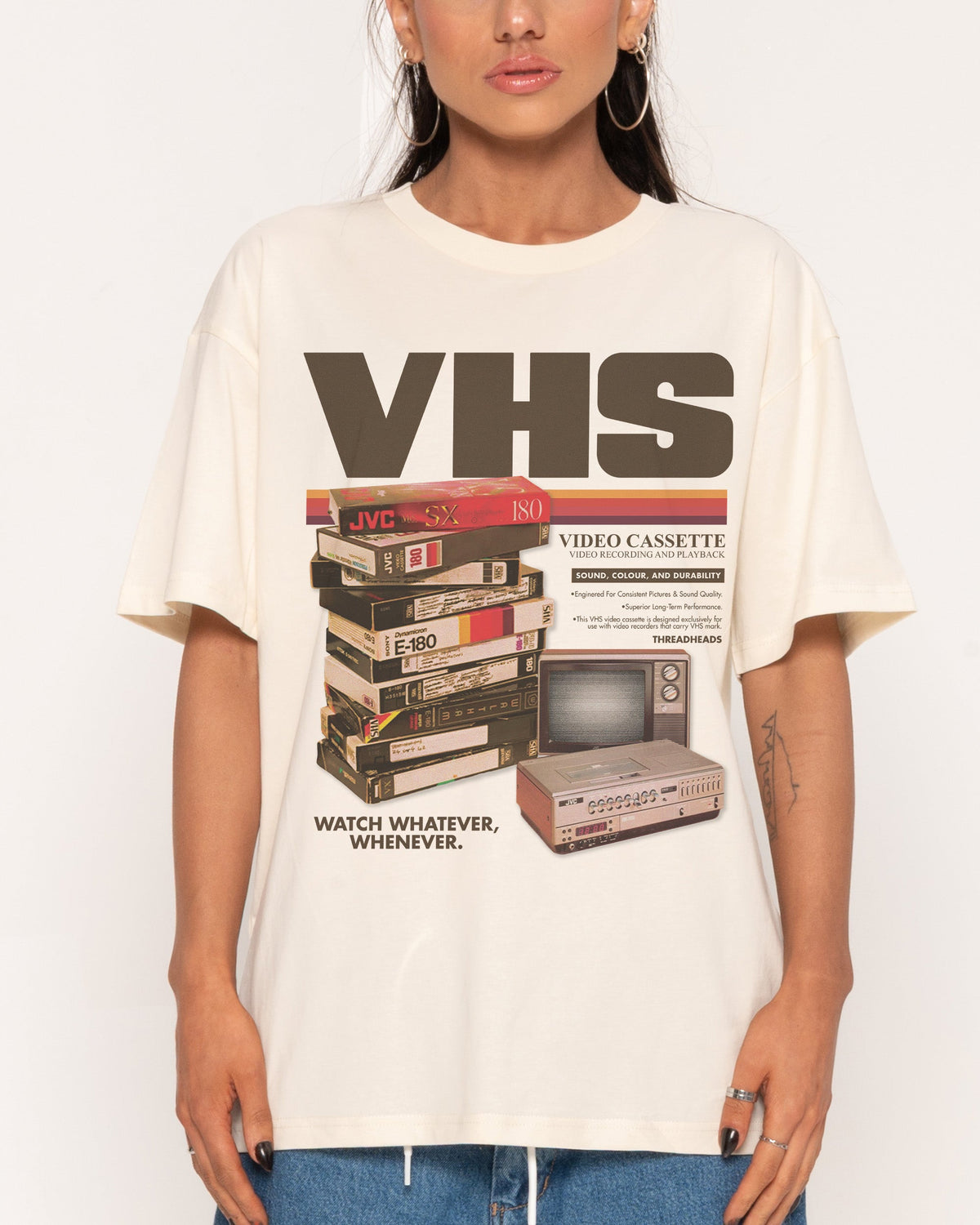 Vintage VHS Tapes T-Shirt product image 6