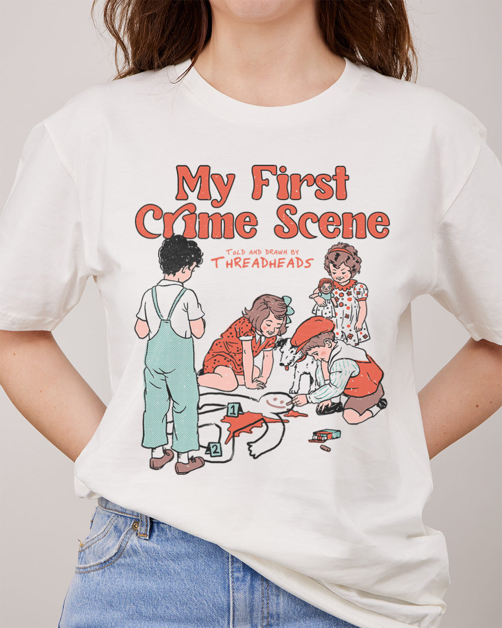 My First Crime Scene T-Shirt product image 4