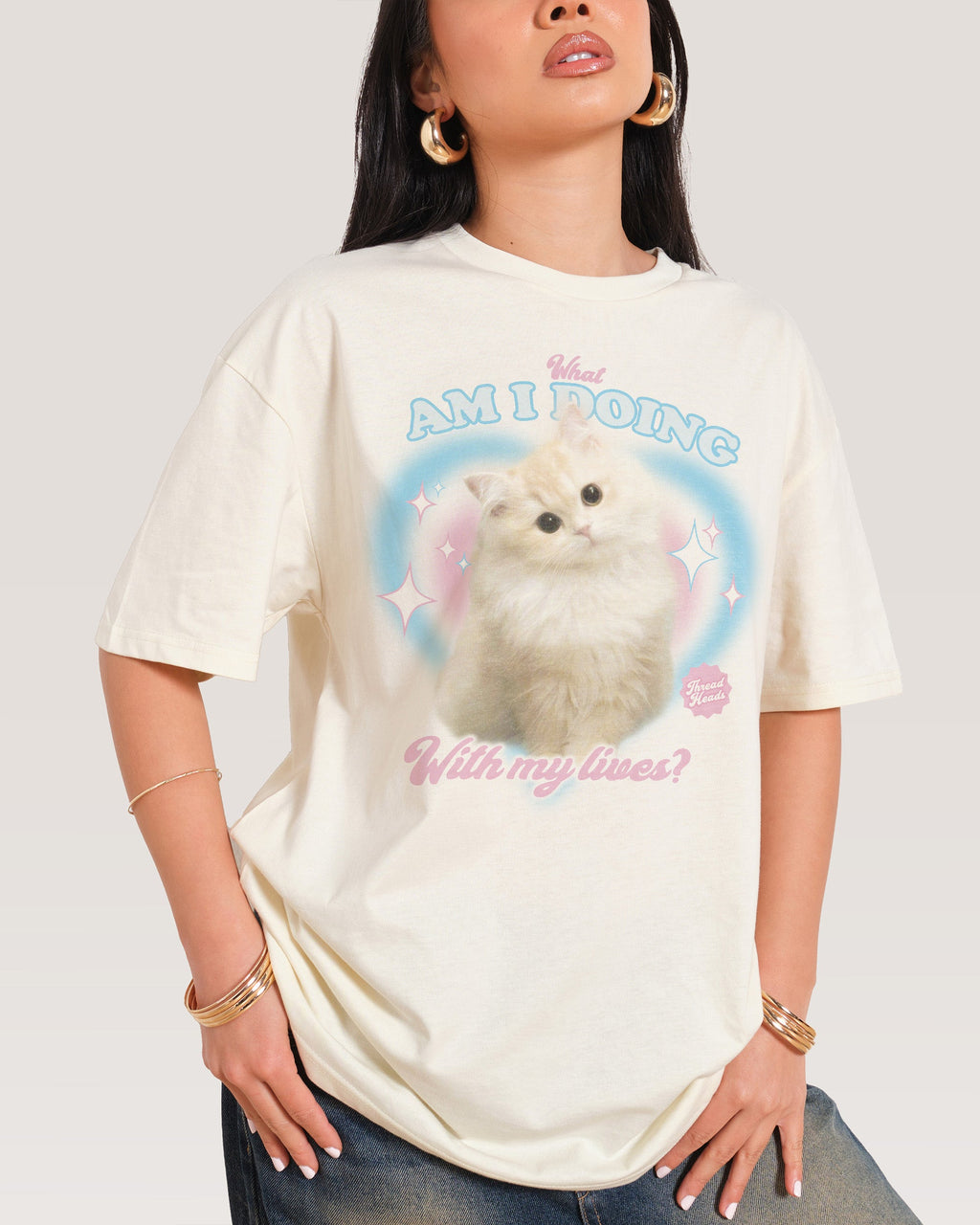 What Am I Doing With My Lives? T-Shirt product image 1