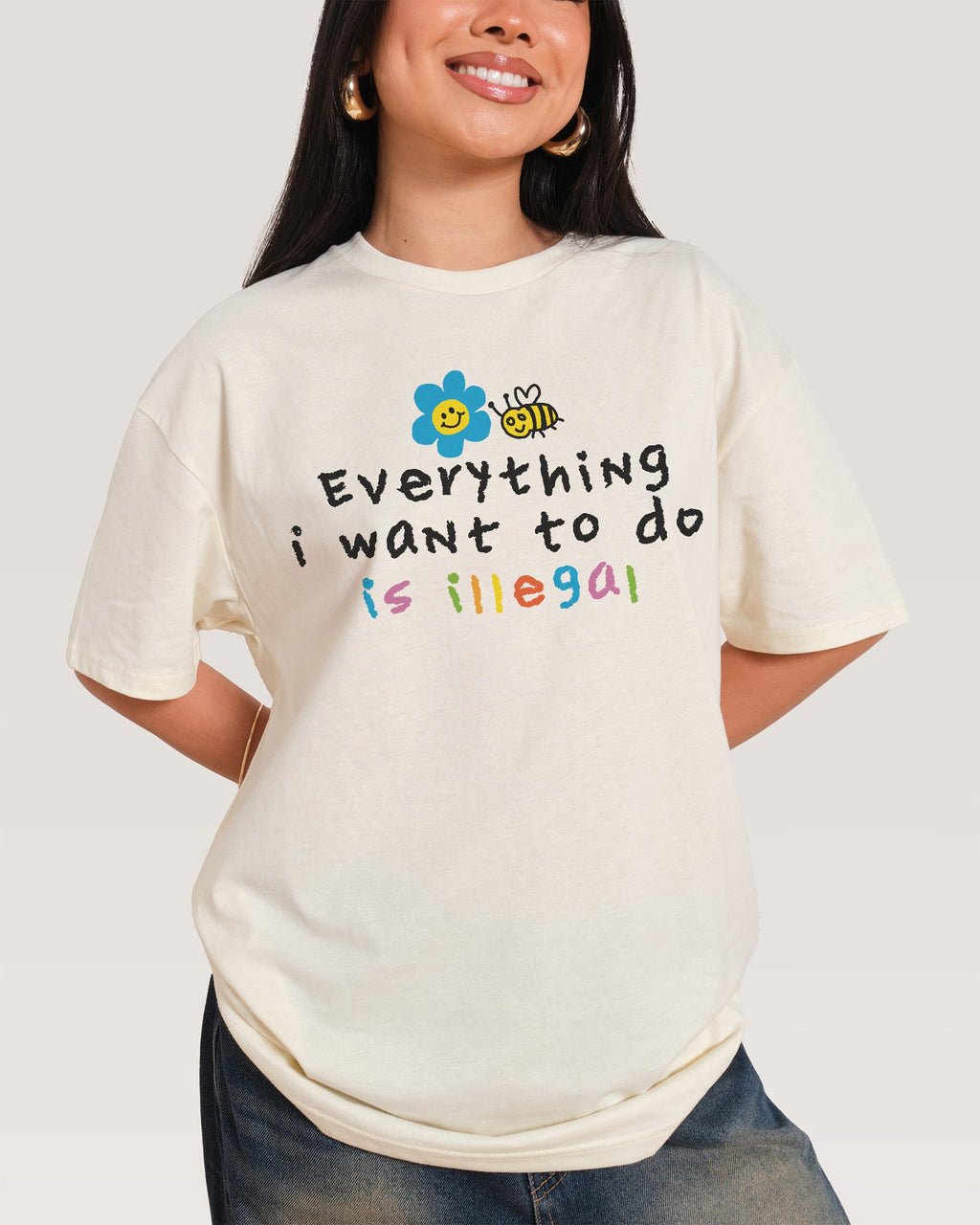 Everything is Illegal T-Shirt product image 3