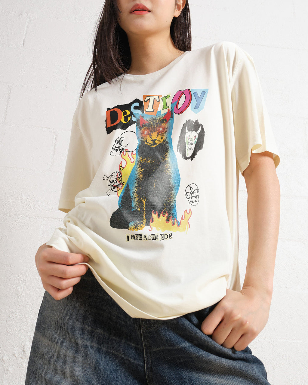 Destroy Cat T-Shirt product image 3