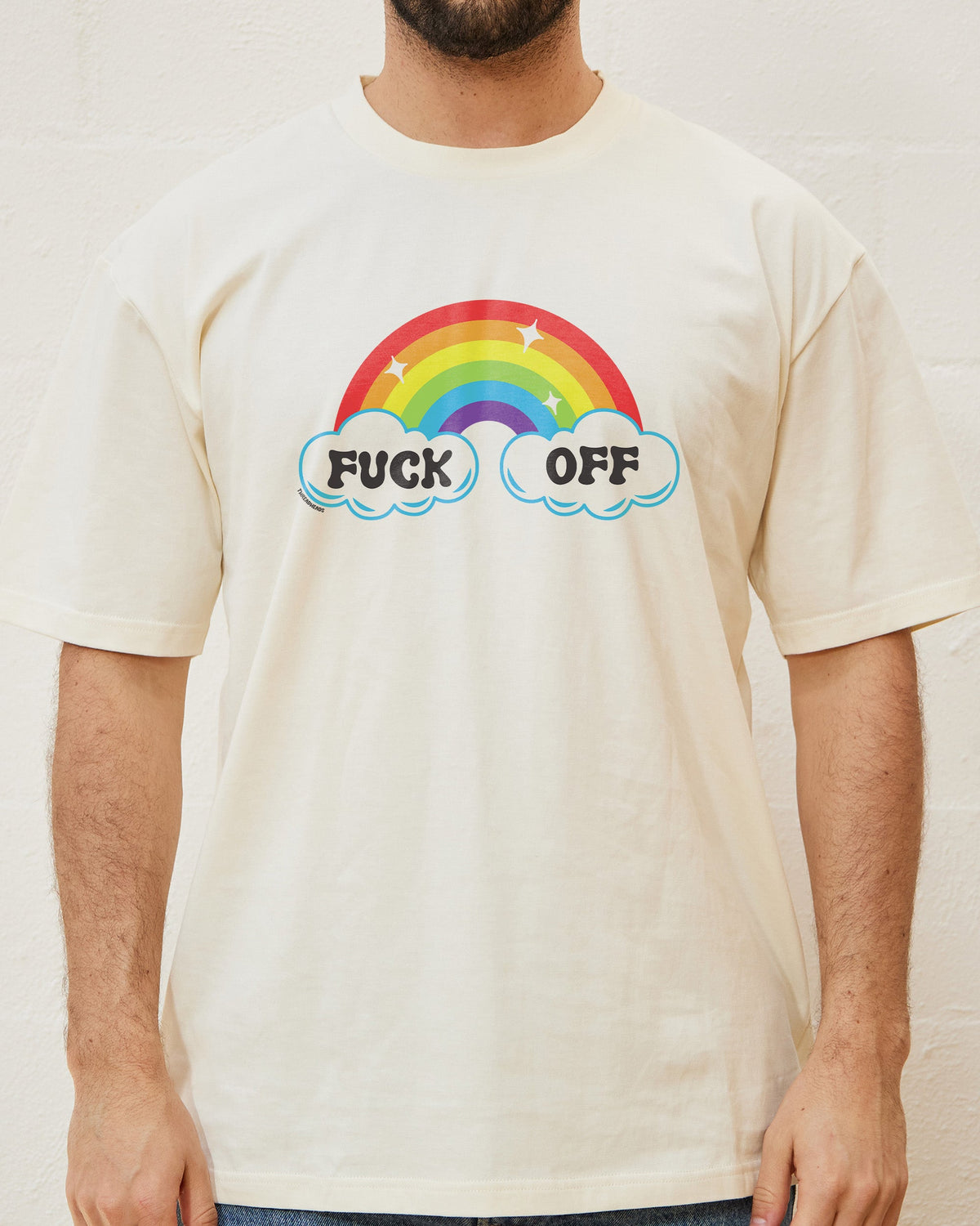 Fk Off Rainbow T-Shirt product image 4