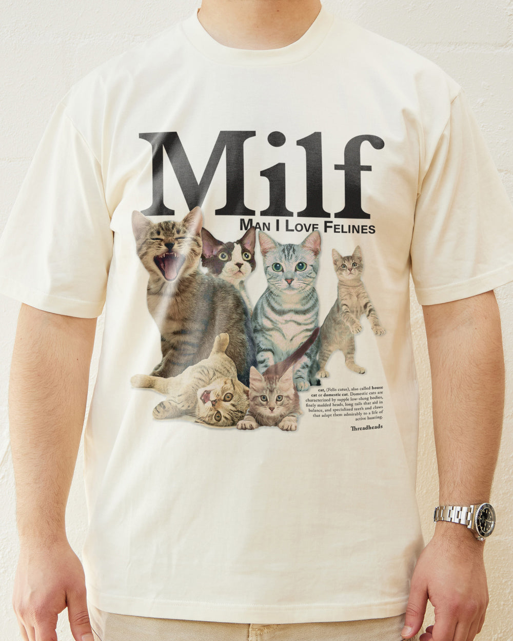 Man I Love Felines T-Shirt product image 5