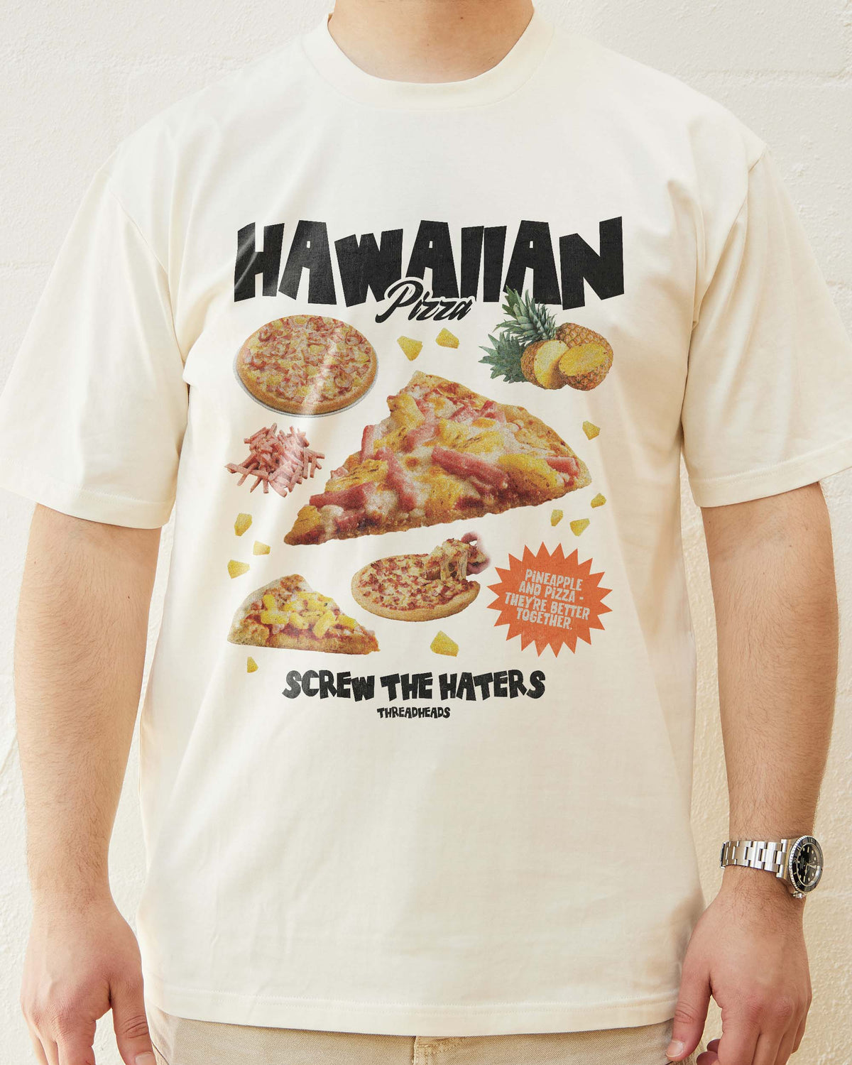 Hawaiian Pizza Bootleg T-Shirt product image 2