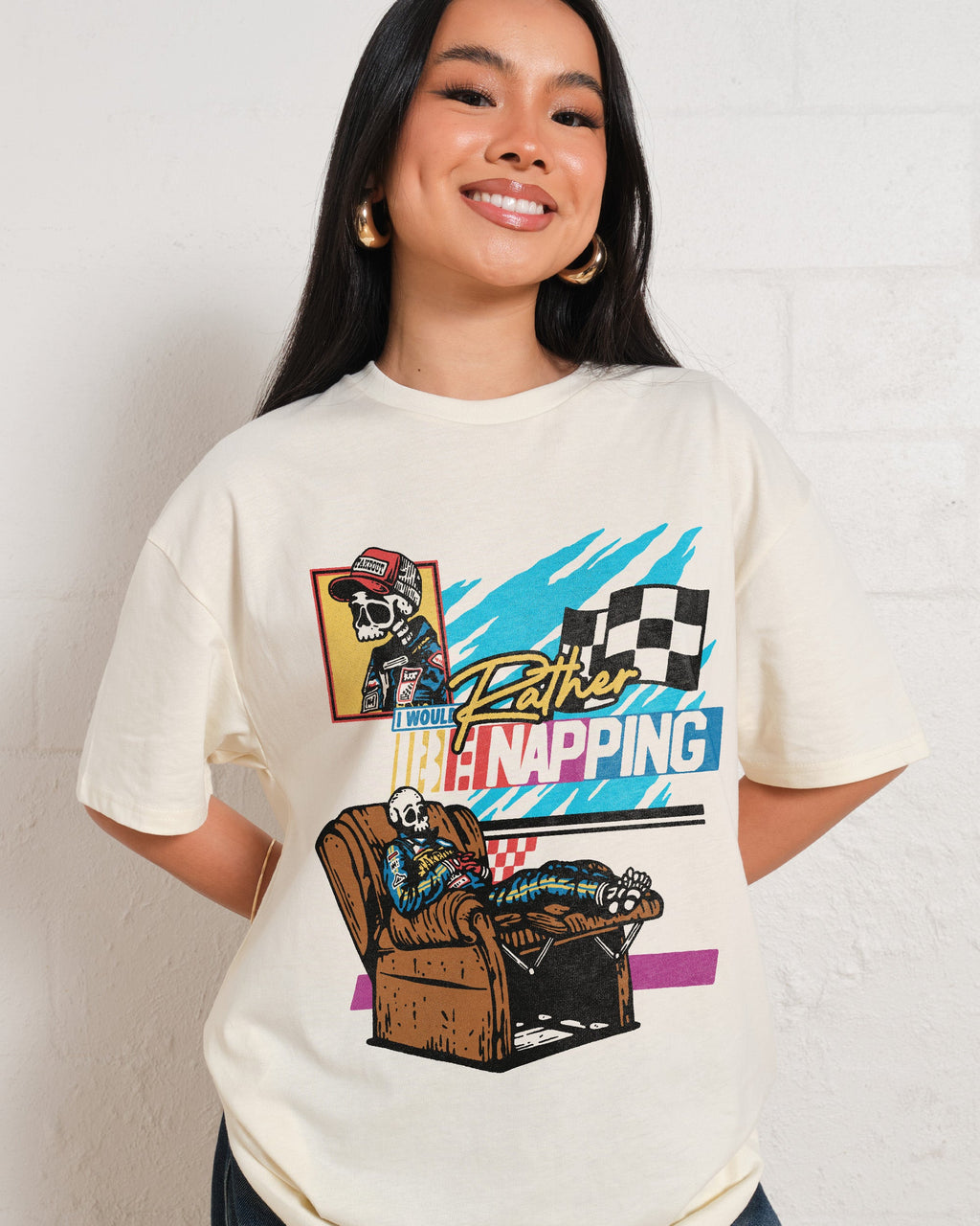 I Would Rather Be Napping T-Shirt product image 2