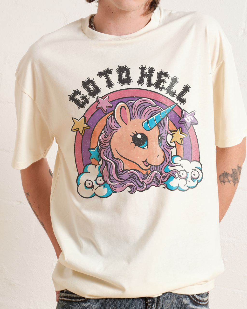 Go to Hell Unicorn T-Shirt product image 2