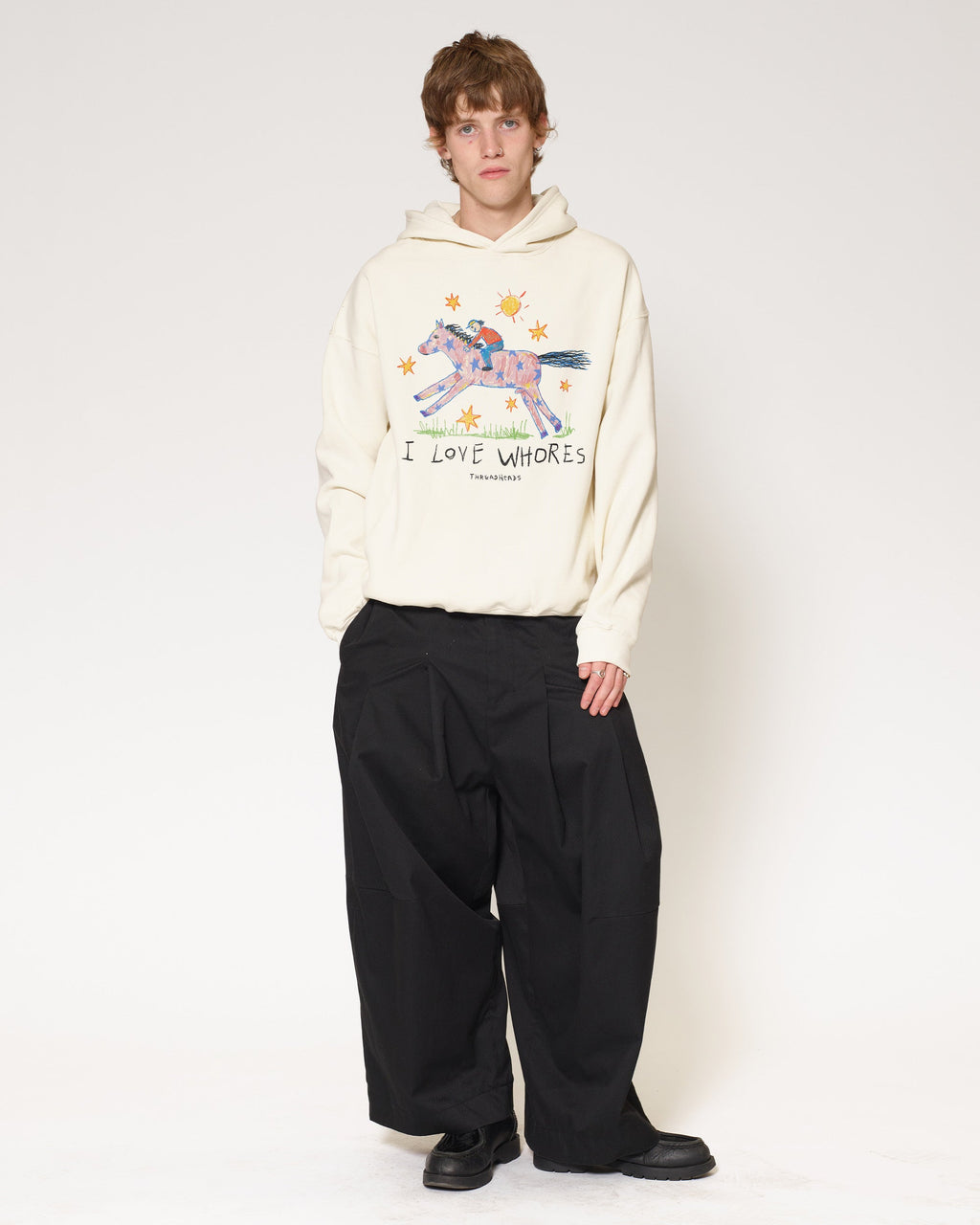 I Love Whores Hoodie product image 4