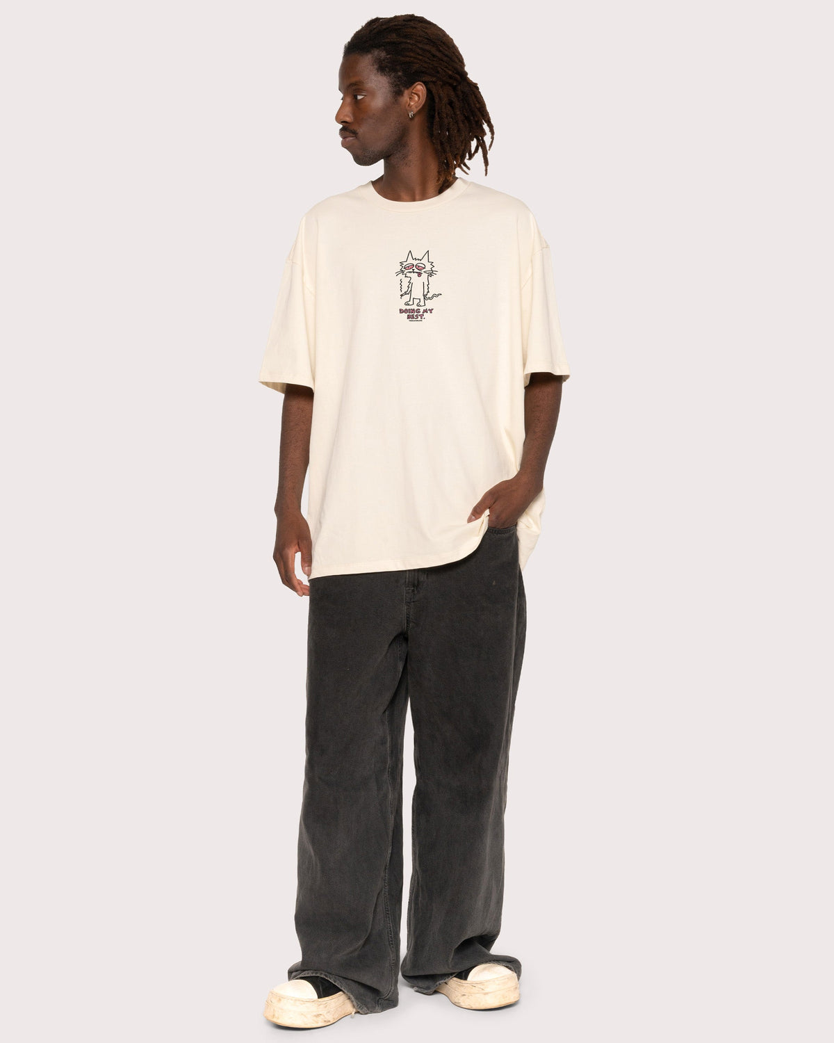 Doing My Best Oversized Tee product image 2