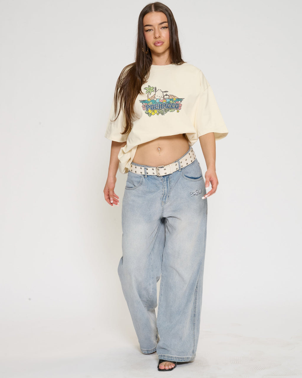 Pochacco Summer Friends Oversized Tee product image 6
