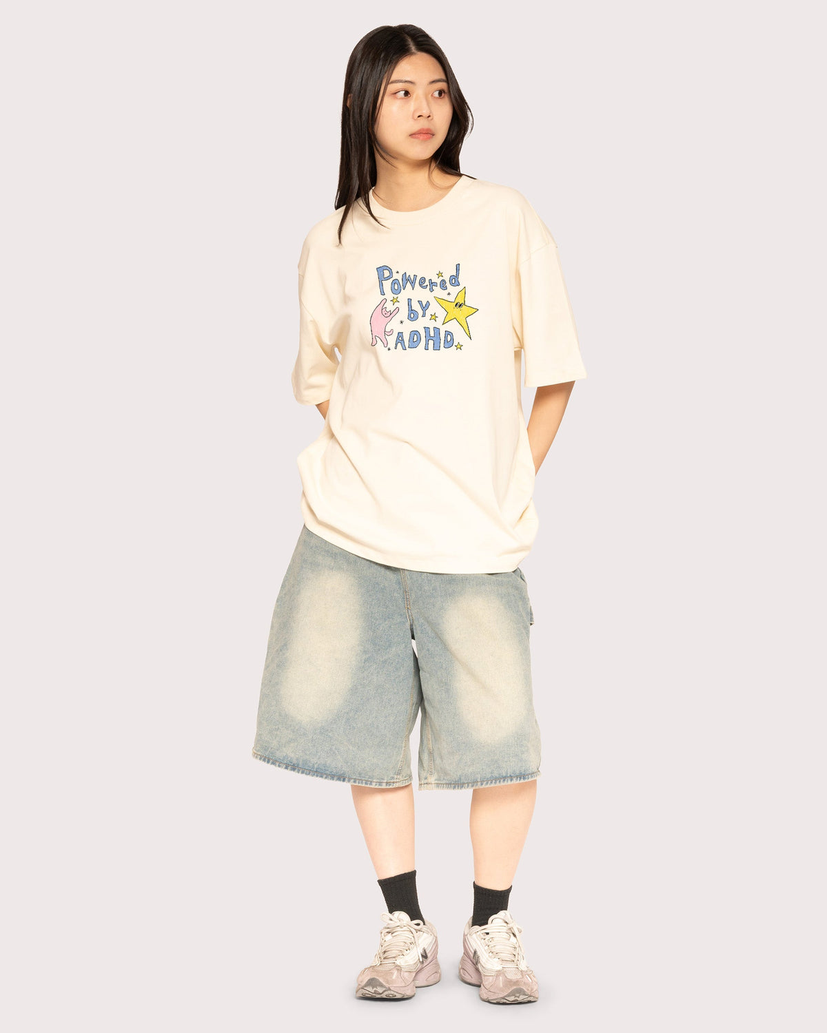 Powered by ADHD Oversized Tee product image 6