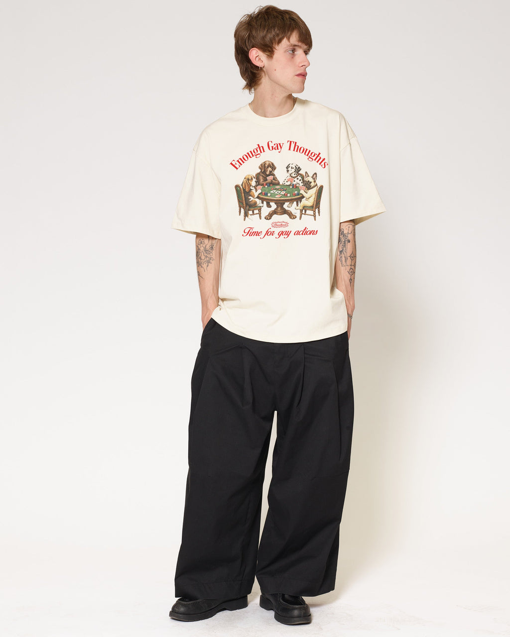 Enough Gay Thoughts Oversized Tee product image 2