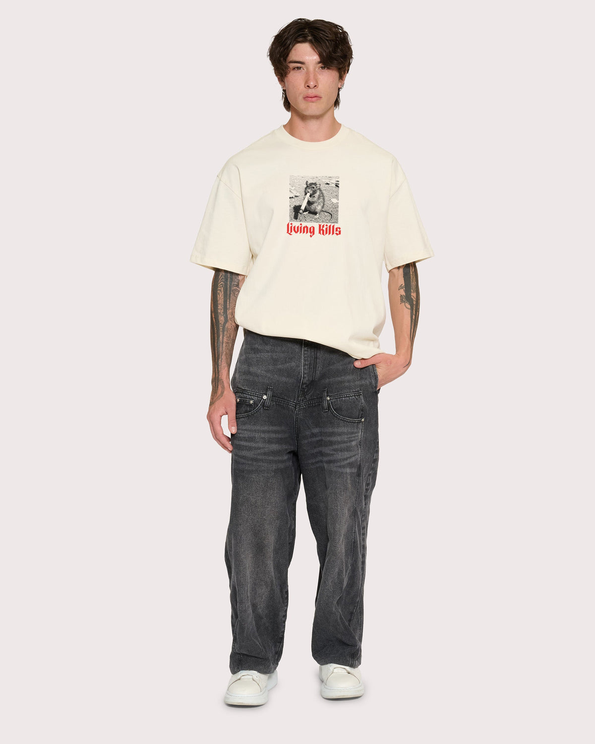Living Kills Oversized Tee product image 6