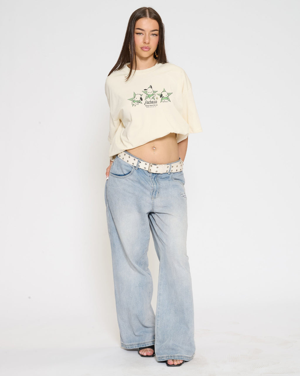 Pochacco Happy Steps Oversized Tee product image 4