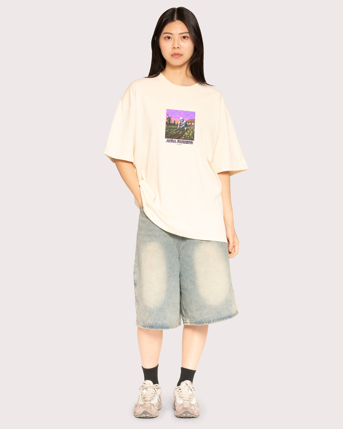 Aura Farming Oversized Tee product image 12