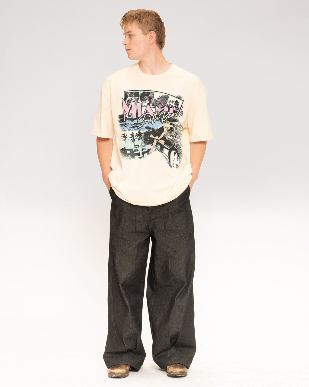 South Beach, Miami Oversized Tee product image 4