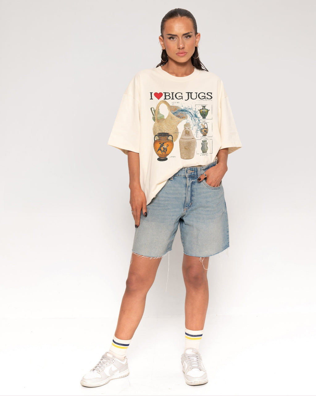 I Love Big Jugs Oversized Tee product image 2