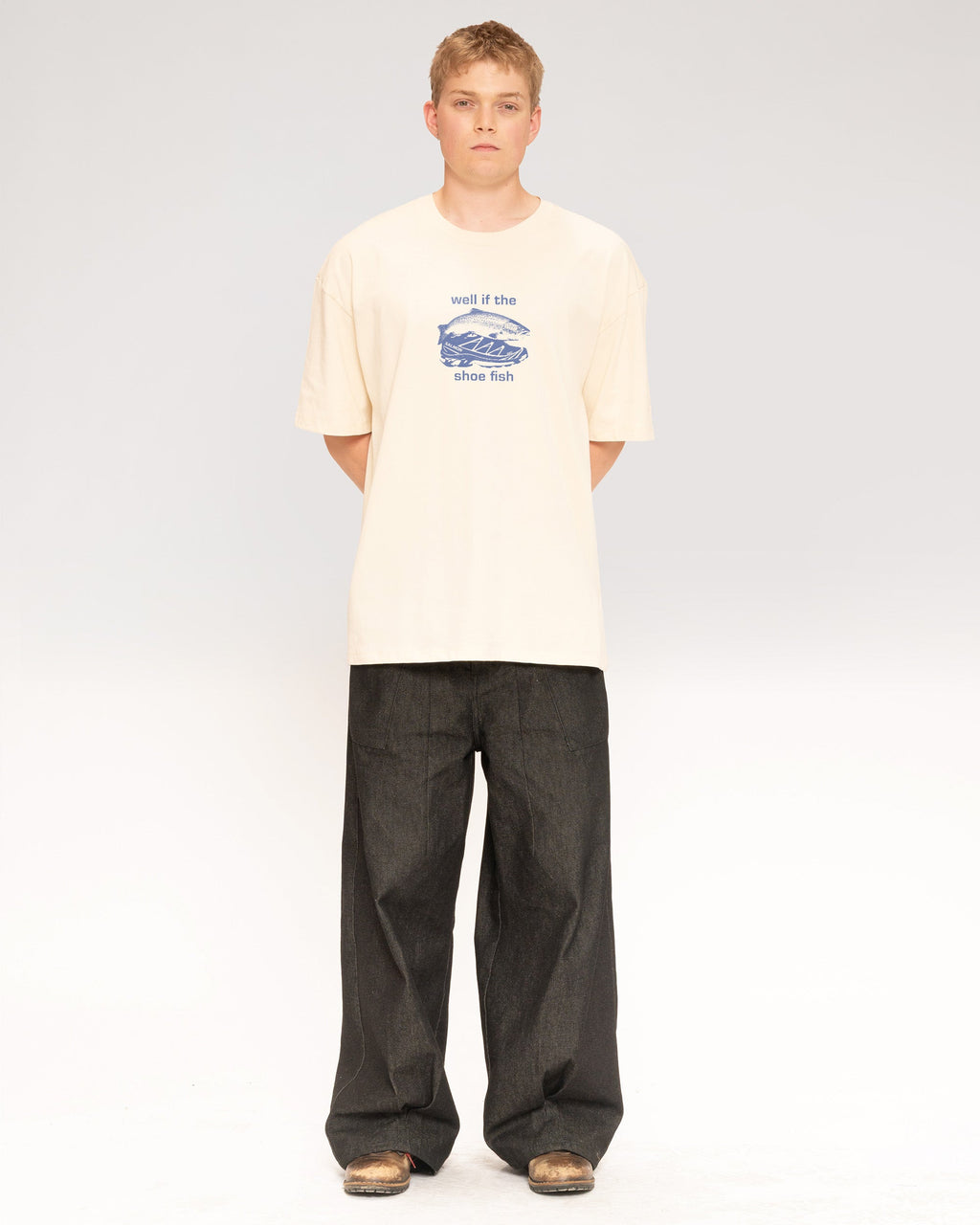 Well if the Shoe Fish Oversized Tee