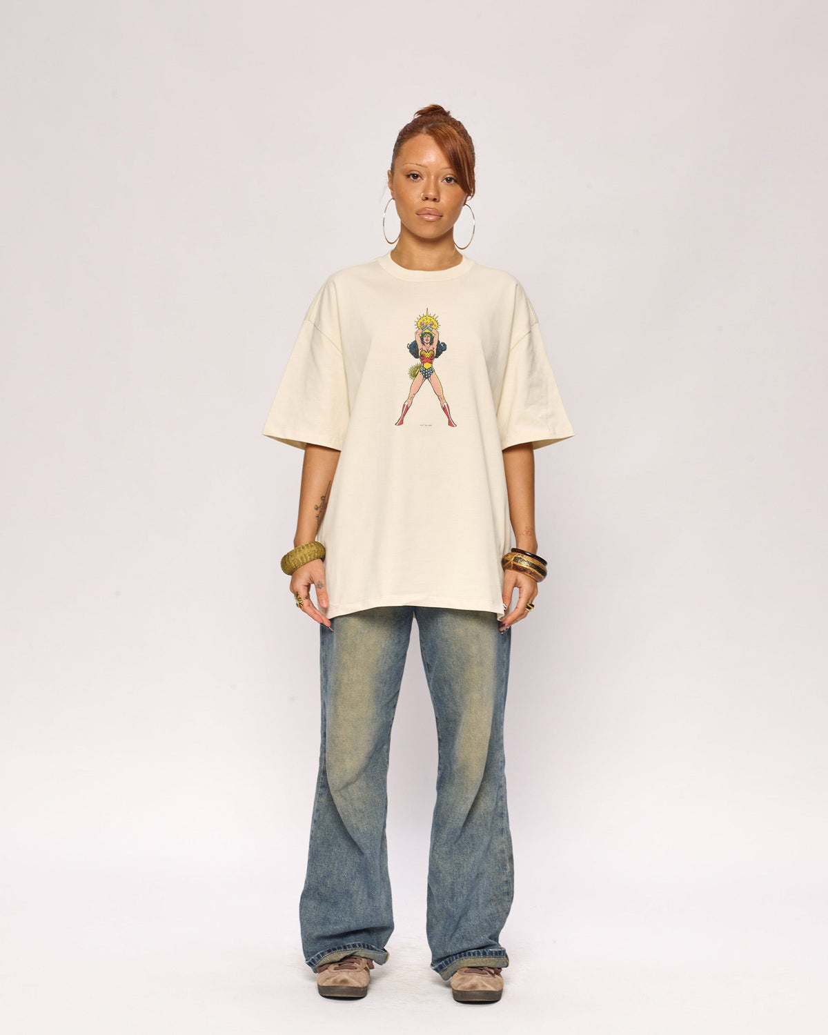 Wonder Woman Power Surge Oversized Tee product image 4