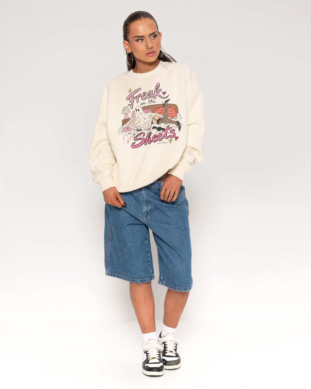 Freak in the Sheets Ghost Sweatshirt product image 4