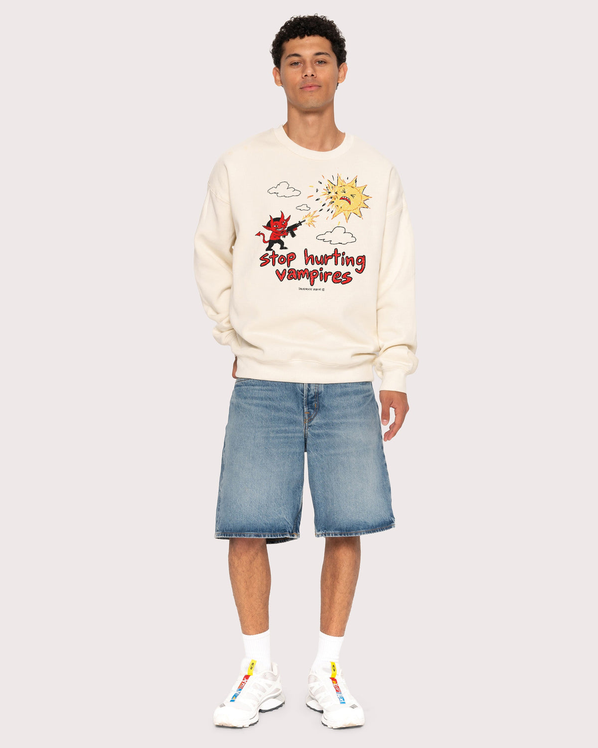 Stop Hurting Vampires Sweatshirt product image 4