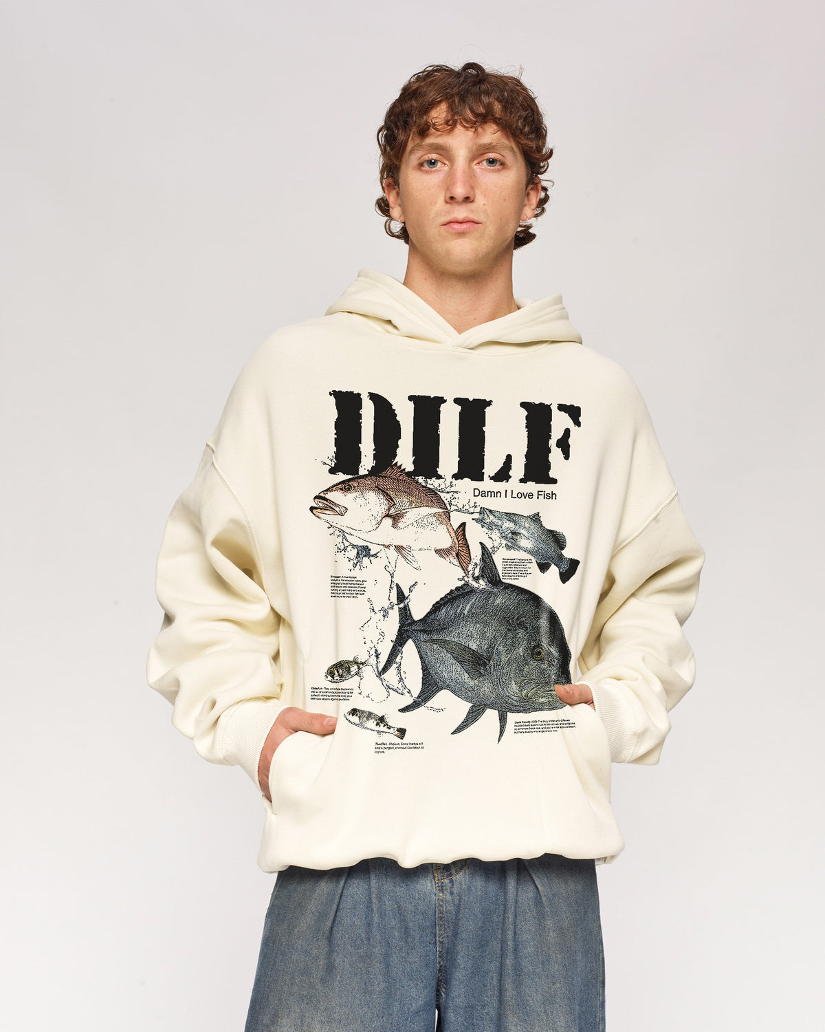 Damn I Love Fish Hoodie product image 1