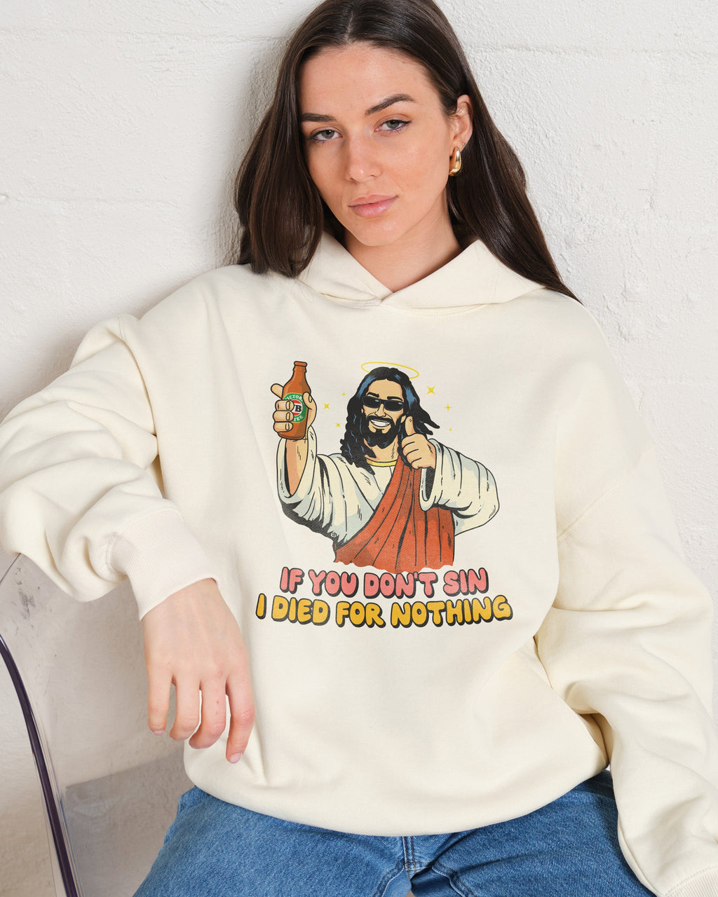 If You Don't Sin I Died for Nothing Hoodie product image 4