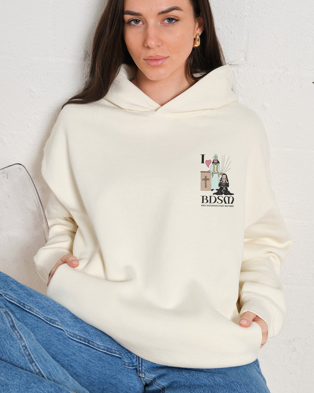 I Love BDSM Hoodie product image 2