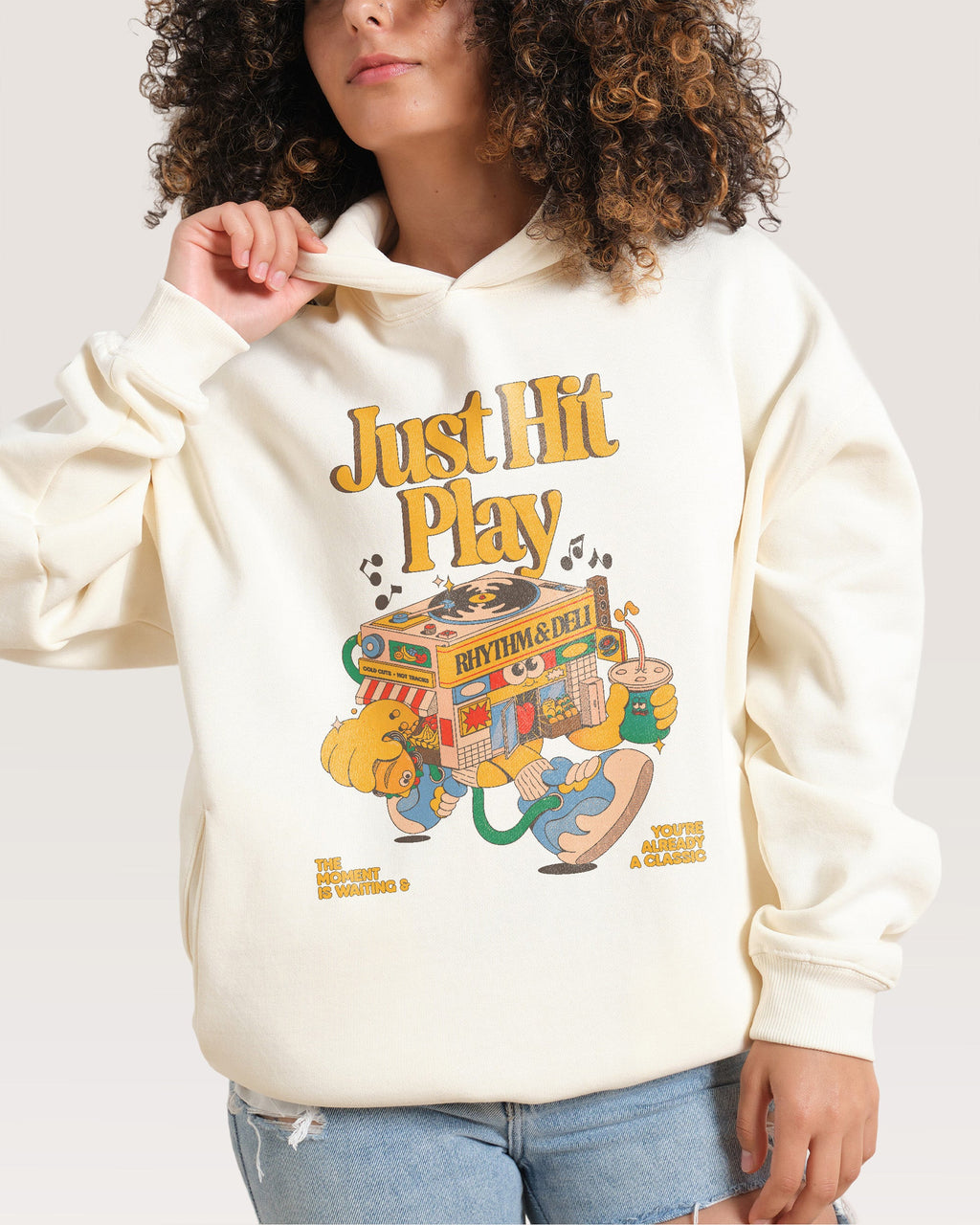 Just Hit Play Hoodie product image 2