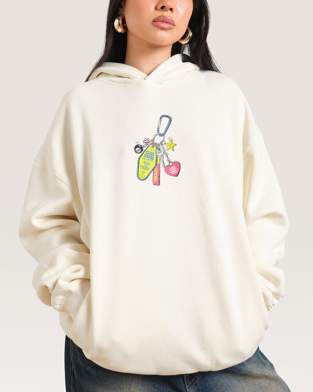 Club Chaos Key Chain Hoodie product image 4