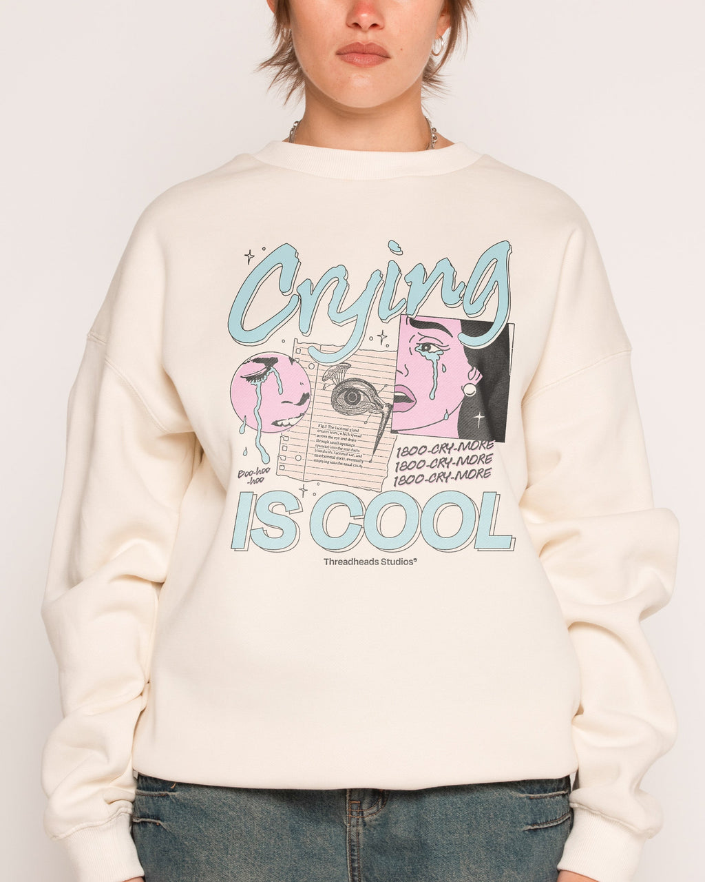 Crying is Cool Sweatshirt product image 2