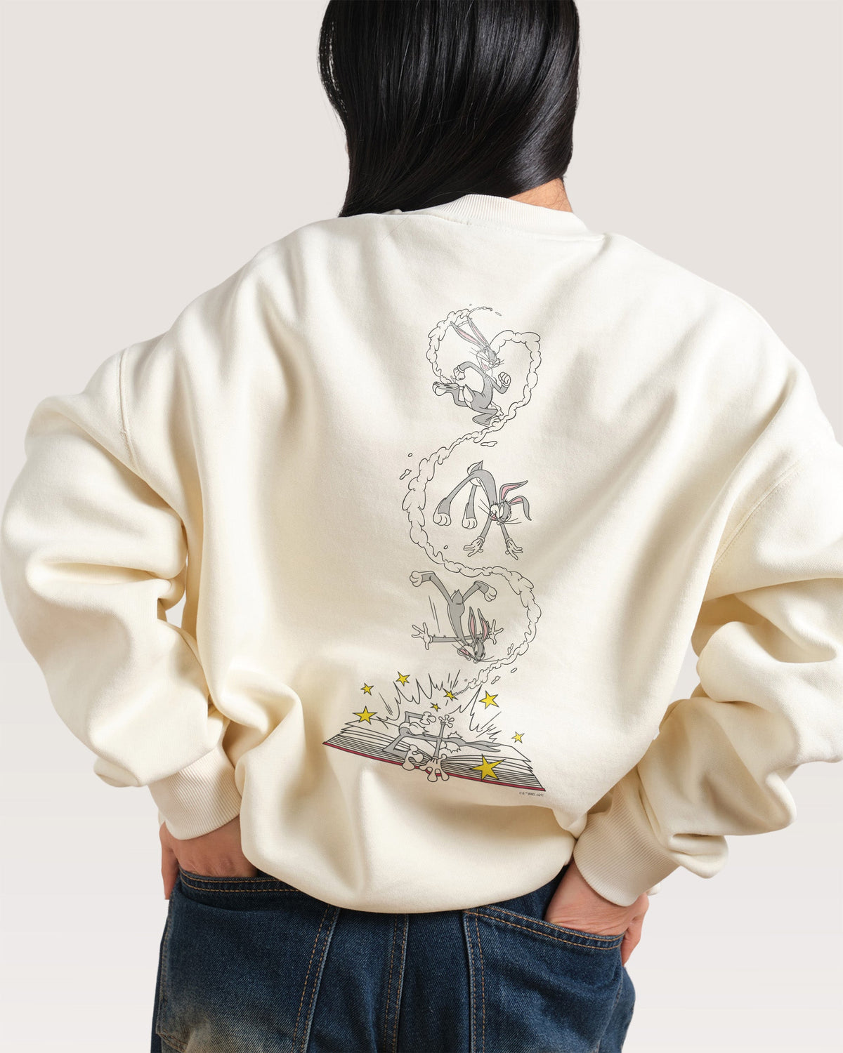 Bugs Bunny Book Crash Sweatshirt product image 5